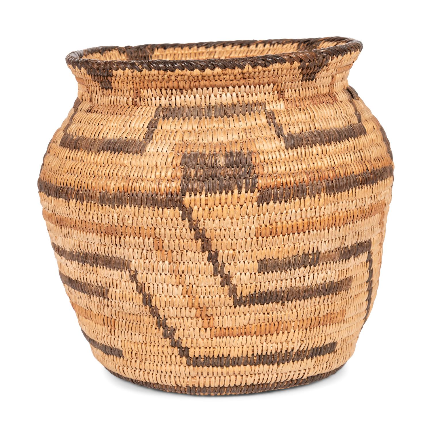 Akimel O'odham Polychrome Basket
