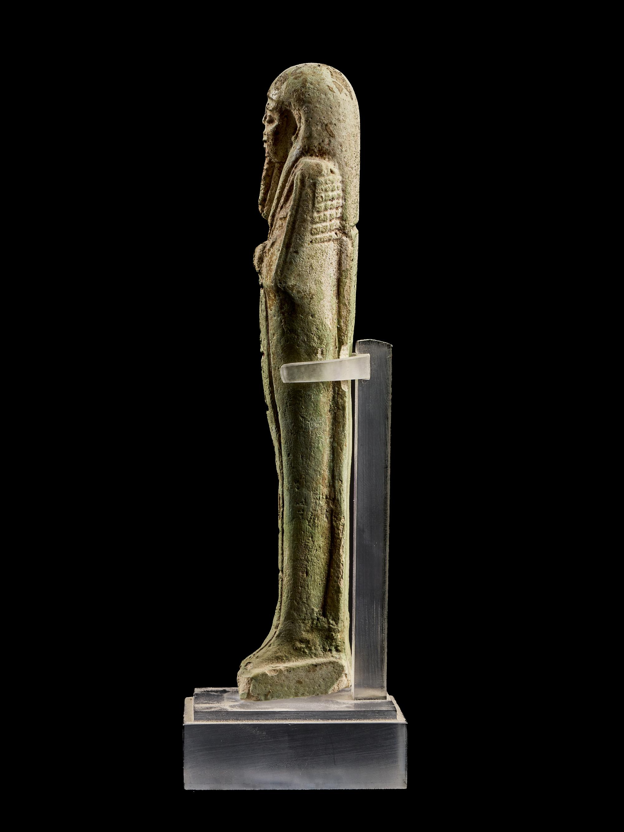 An Egyptian Faience Ushabti for Pa-Di-Aset