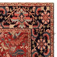 A Heriz Rug