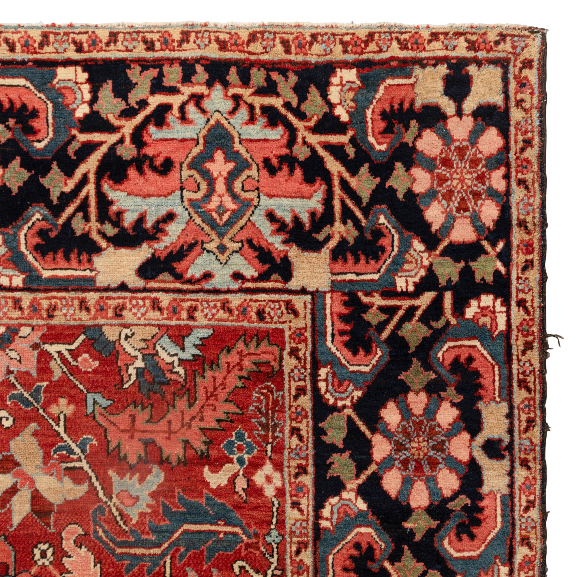 A Heriz Rug