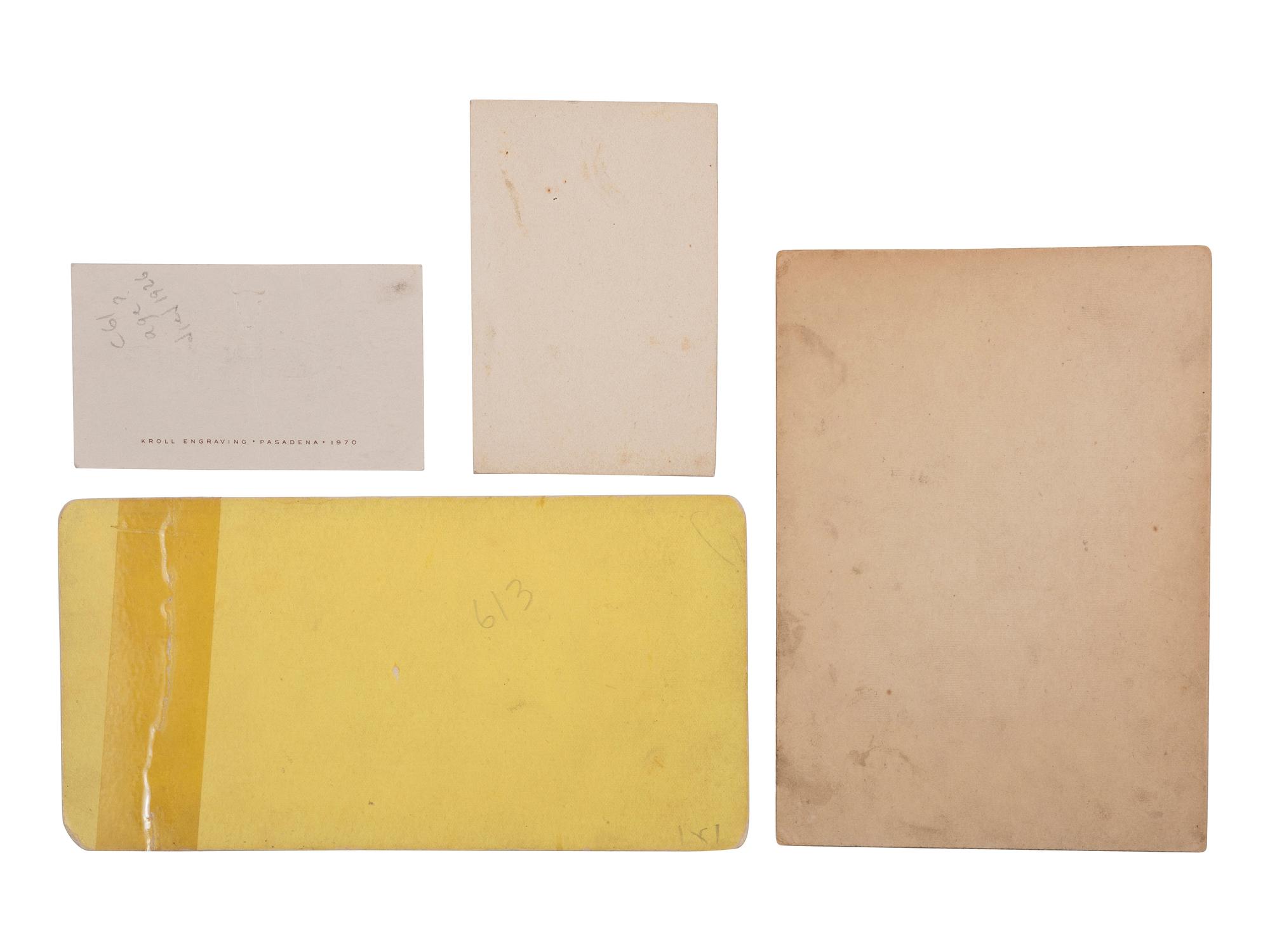 [CODY, William F. "Buffalo Bill" (1846-1917)]. A group of 8 items highlighted by 6 photographs of "Buffalo Bill," comprising: