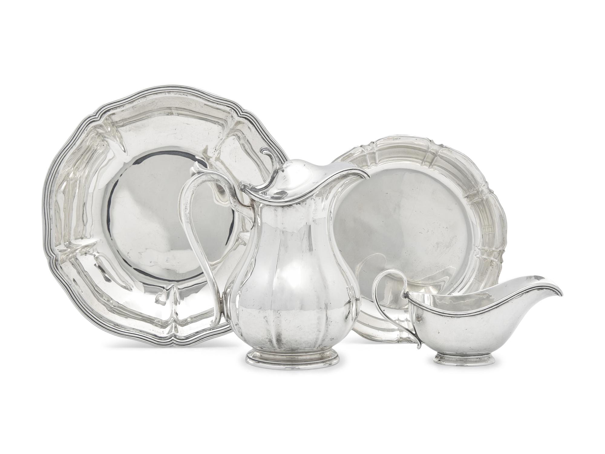 Four Arts & Crafts Silver Table Articles