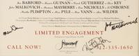 (Theatre Playbills) The Libertine: The Bawdy Tale of the Earl of Rochester . The Steppenwolf Theatre Company: 1996.