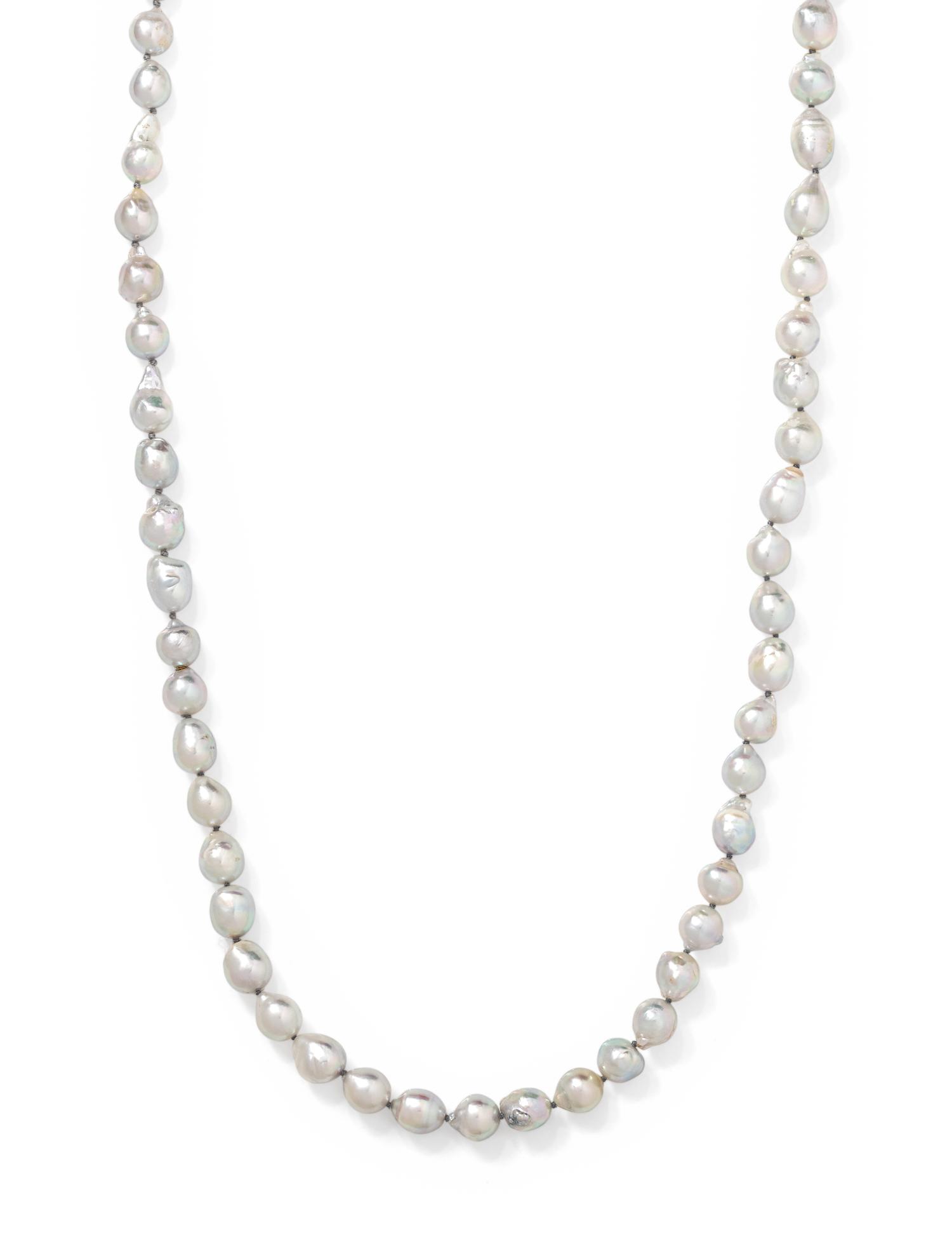 CULTURED BAROQUE PEARL NECKLACE