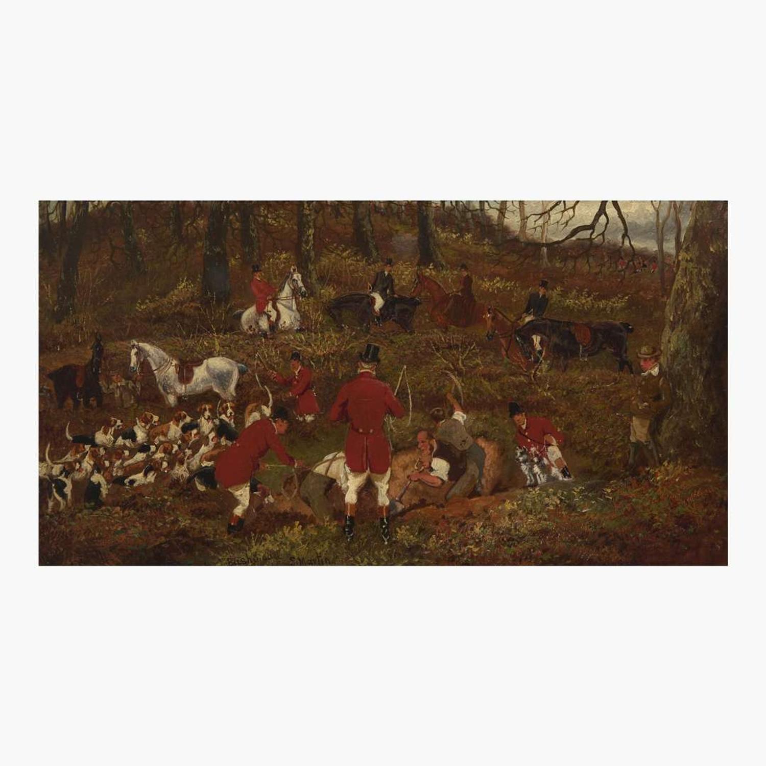 Sylvester Martin (British, 1856-1906) At Bushwood