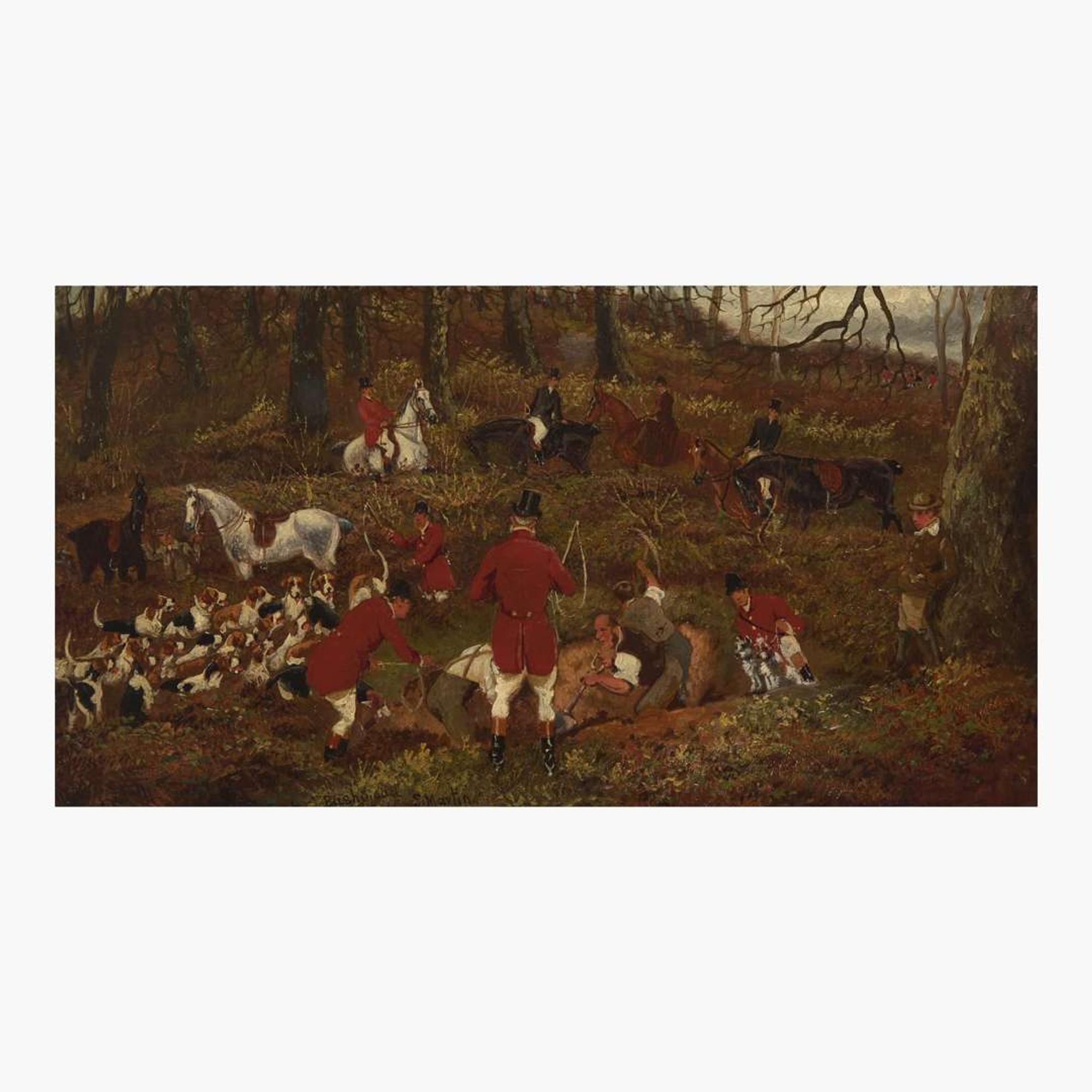 Sylvester Martin (British, 1856-1906) At Bushwood