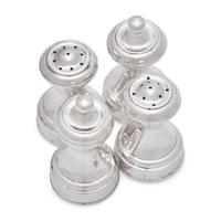 Two Tiffany and Co. Silver Salt and Pepper Sets