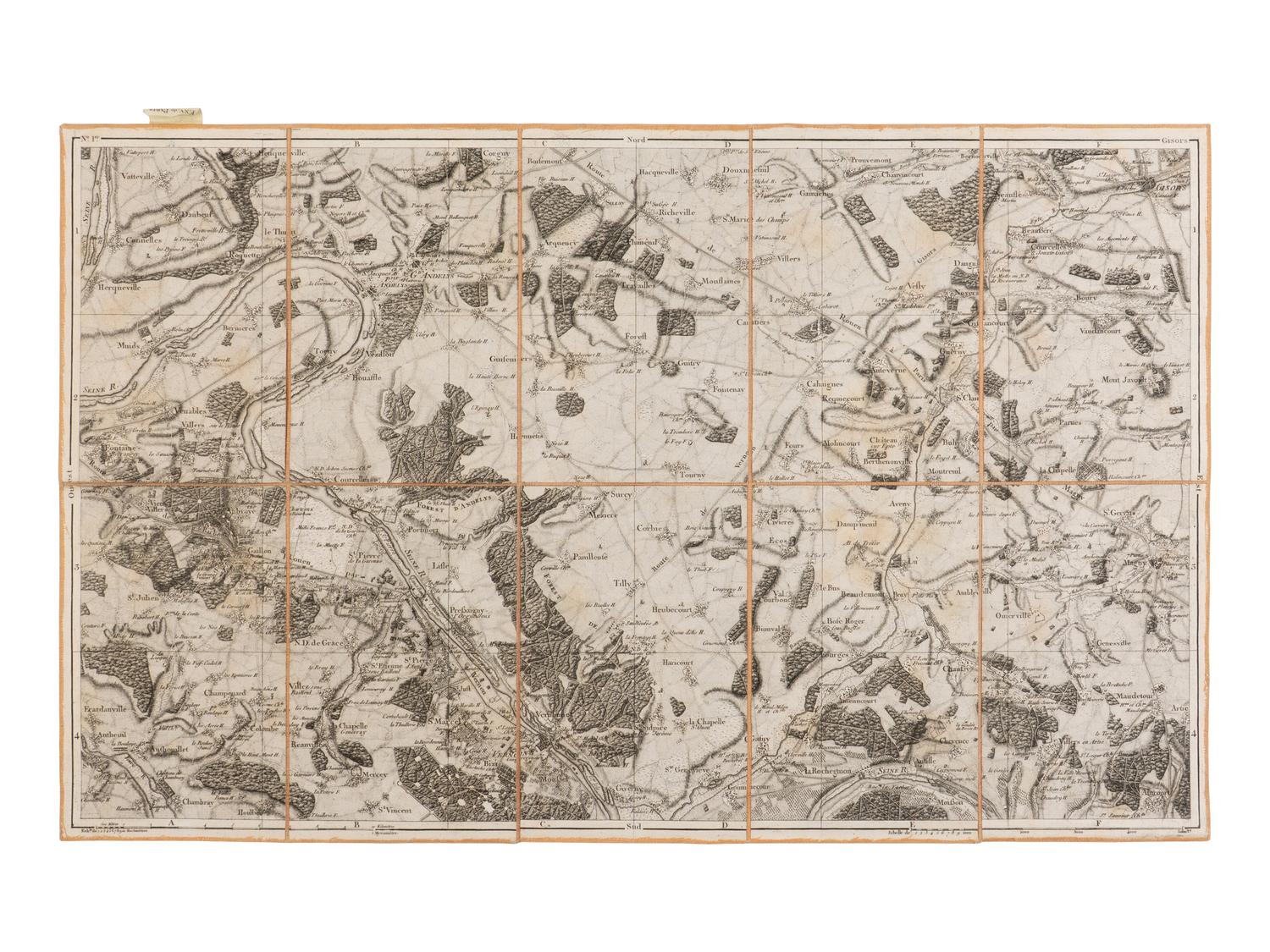 [Maps & Atlases]. Collection of 29 Maps of France, ca. 1800