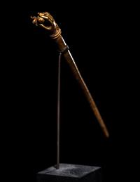A Roman Gold Hairpin in the Form of a Hand Holding a Pomegranate
