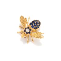 HERBERT ROSENTHAL, DIAMOND AND SAPPHIRE BEE BROOCH