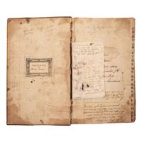 [AMERICANA]. A group of several account books and apprentice books from identified users. [Ca mid-19th century].