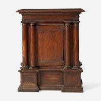 An Italian Renaissance carved walnut cabinet 16th / 17th century