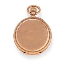 TIFFANY & CO., 18K YELLOW GOLD OPEN FACE POCKET WATCH
