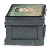 An English Painted Pine Ship Worker’s Tool Chest