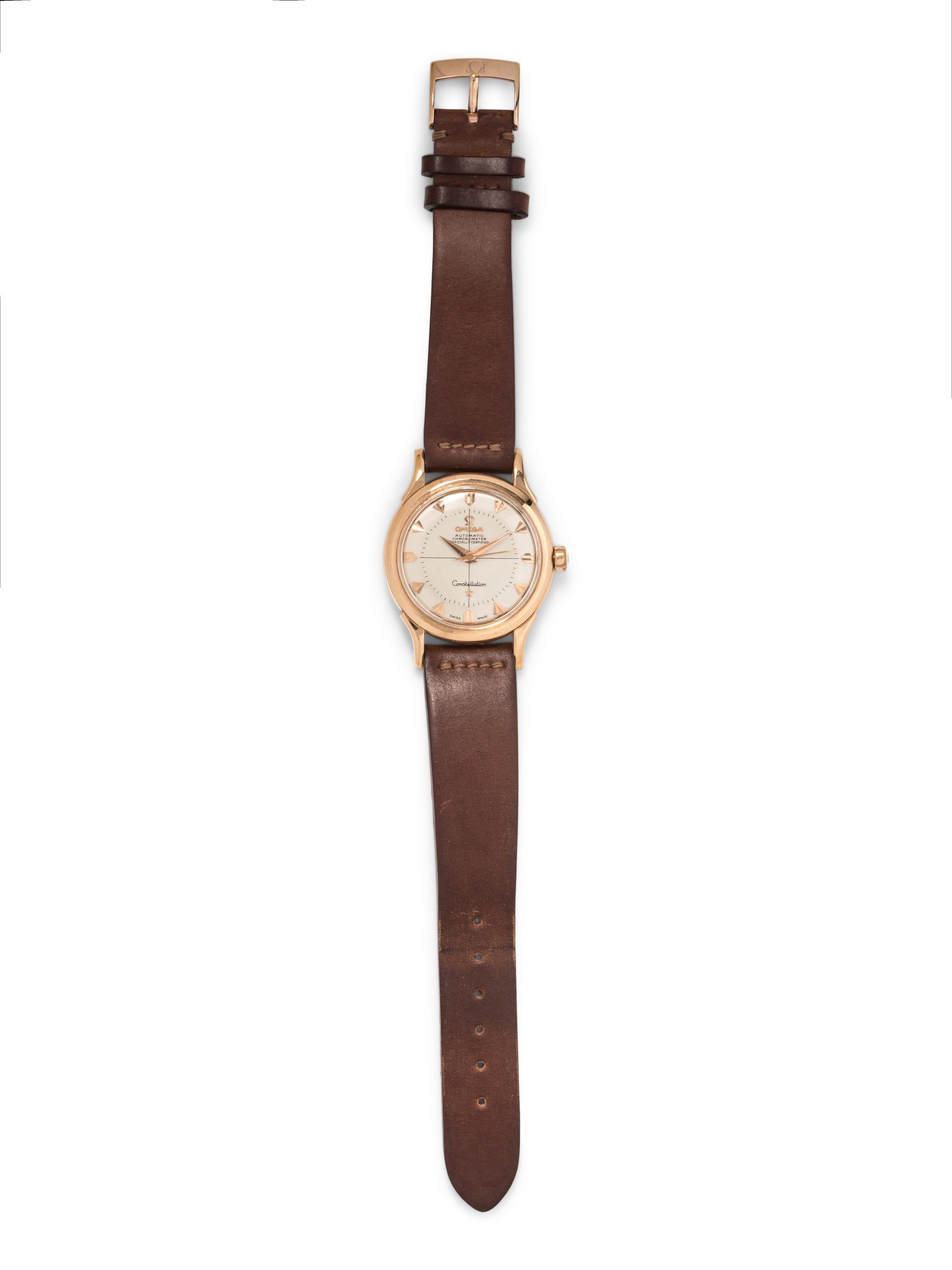OMEGA, 18K PINK GOLD REF. 2852/2853 'CONSTELLATION' WRISTWATCH