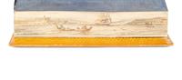 [FORE-EDGE PAINTING]. BYRON, George Gordon Noel, Lord (1788-1824). The Giaour: A Fragment of a Turkish Tale. -- The Bride of Abydos. -- The Corsair. -- Ode to Napoleon Buonaparte. London: John Murray, 1813, 1814, 1814, 1814.