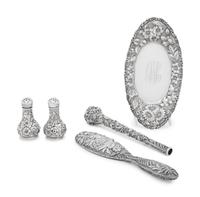 A Group of American Silver Repoussé Articles