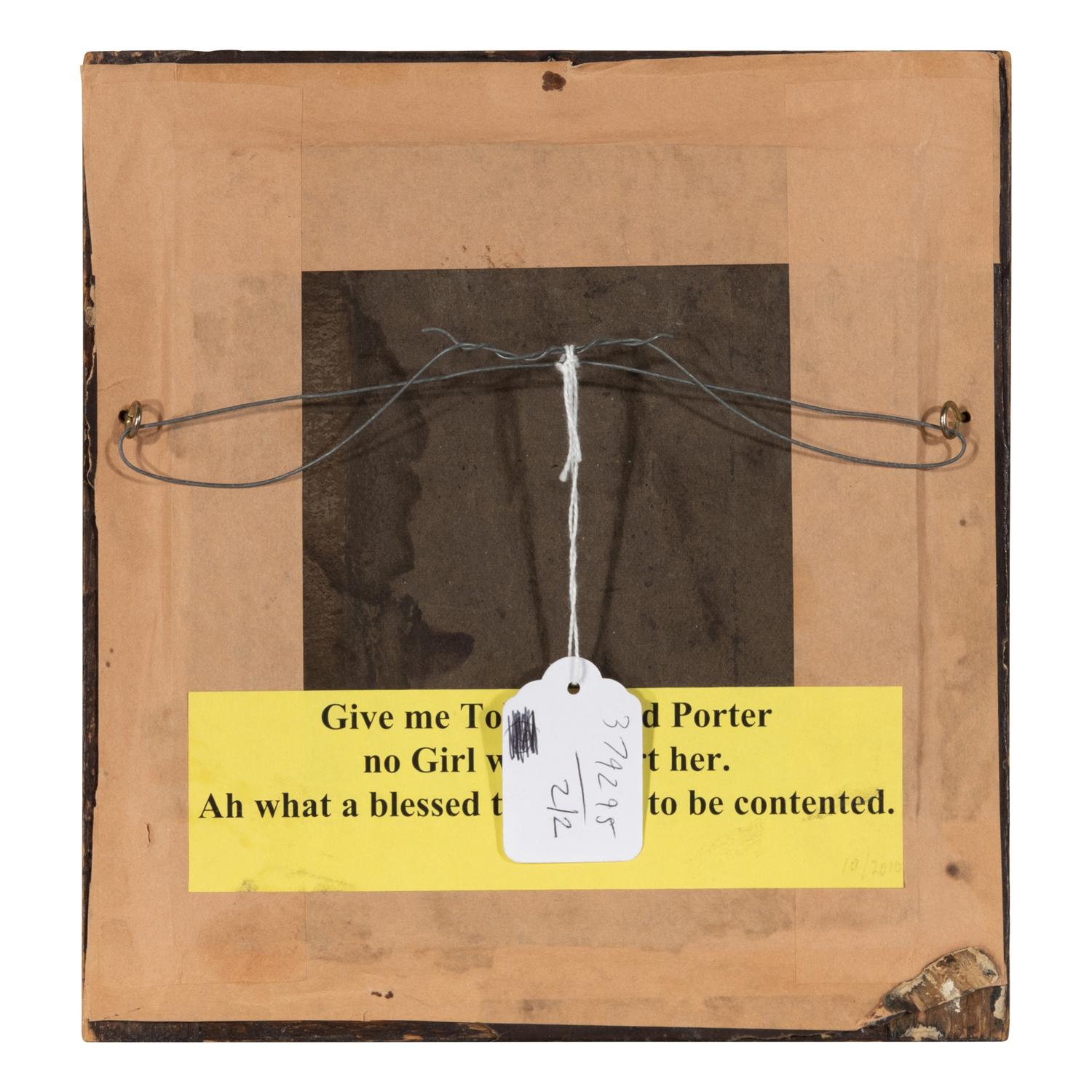 A Pair of Tobacco Themed Wax Portrait Profiles