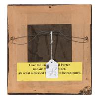 A Pair of Tobacco Themed Wax Portrait Profiles