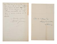 [ENSLAVEMENT & ABOLITION]. A group of 11 items related to abolitionists including William Lloyd GARRISON, Wendell PHILLIPS, Gerrit SMITH, and Henry Ward BEECHER.