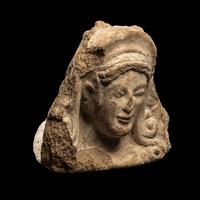 An Etruscan Terracotta Antefix