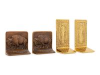 Two Pairs of Bookends