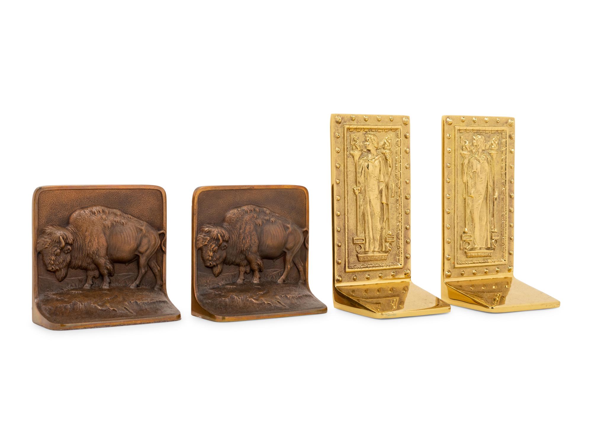 Two Pairs of Bookends