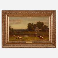 Aaron Draper Shattuck (American, 1832–1928) Peaceful Days, Granby Meadows