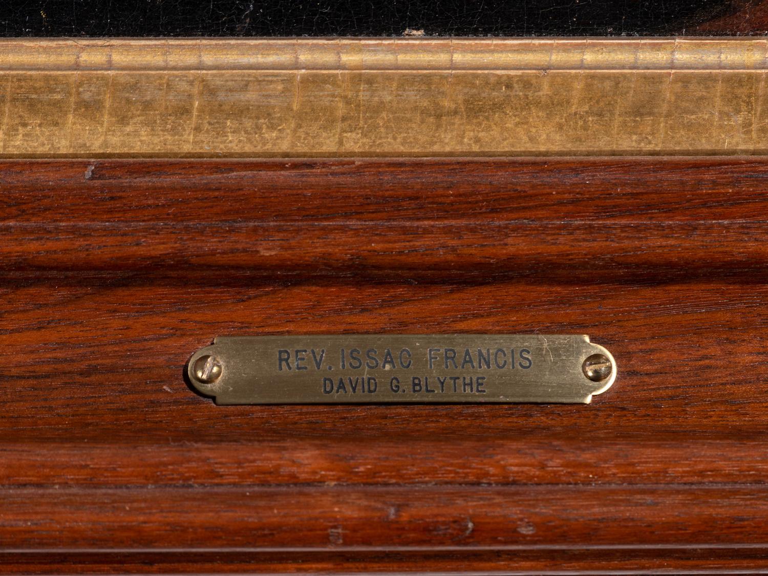 Portrait of Reverend Isaac Francis