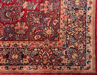 A Sarouk Wool Rug