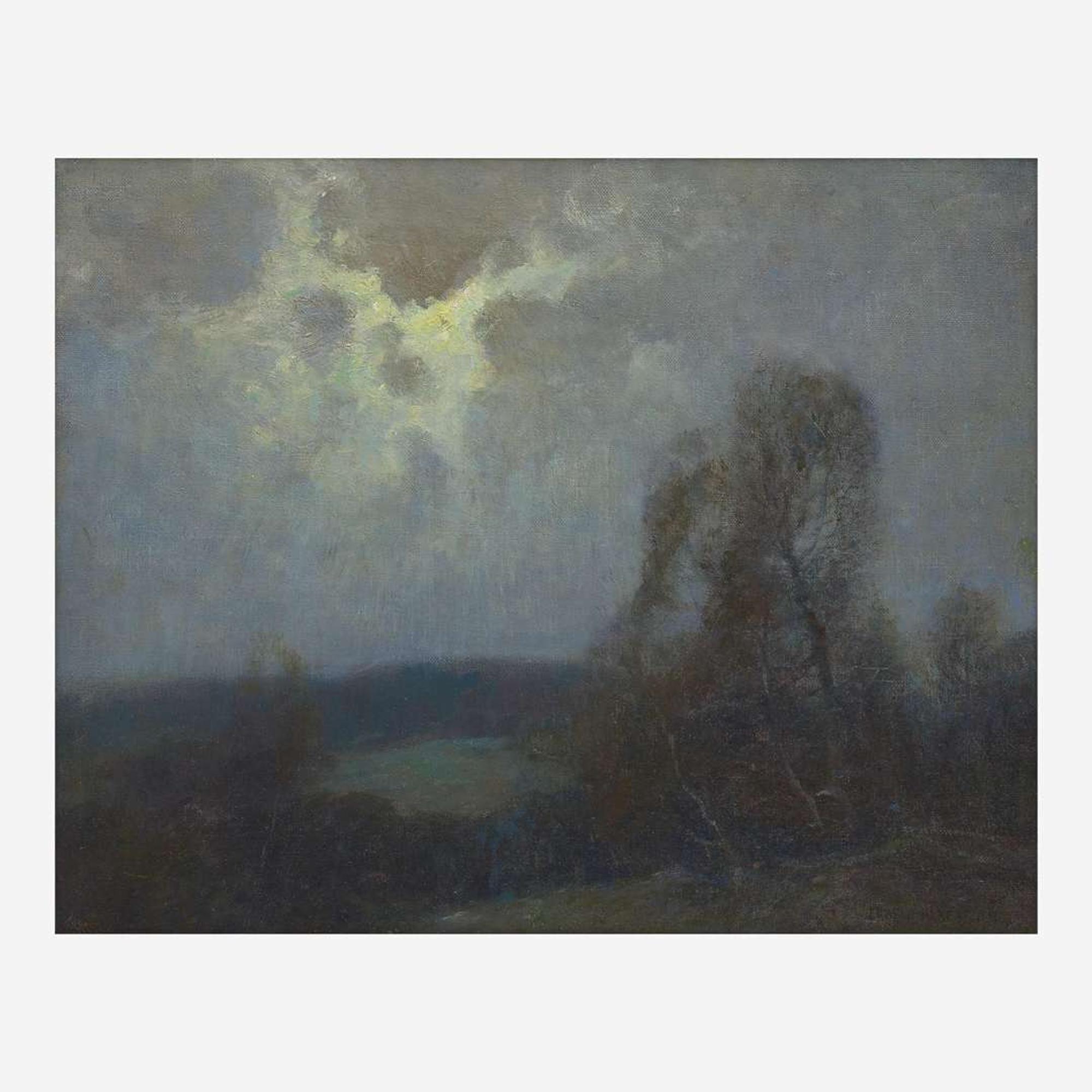 Ernest Albert (American, 1857–1946) Tonalist Landscape