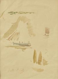 Voiles au Portrieux , 1894
