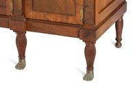 A Classical Brass Mounted and Figured Mahogany Sideboard