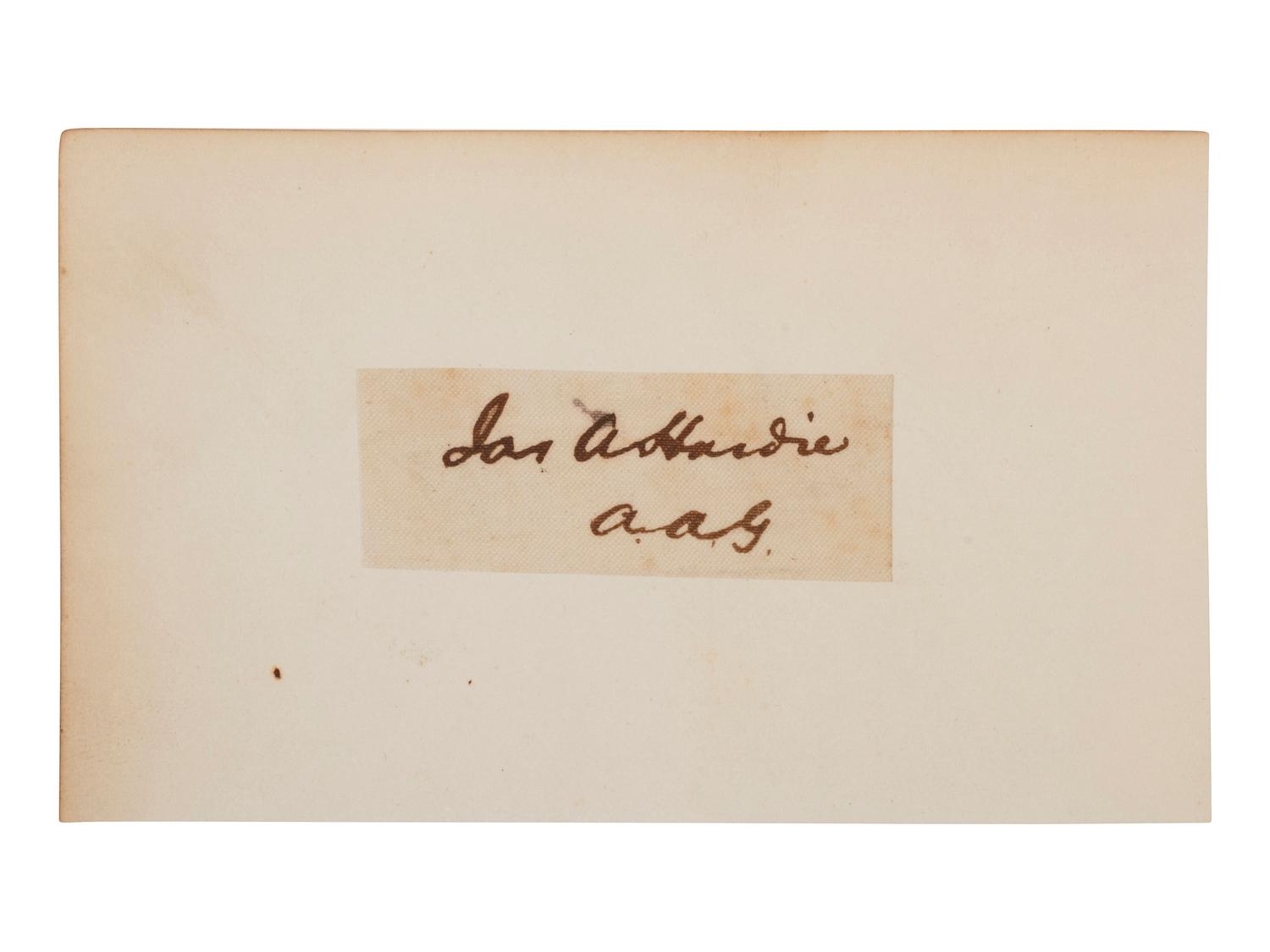 [CIVIL WAR-SPAN. AM. WAR]. 4 items, incl. photograph of Gen. Joseph Wheeler by F.B. Johnston.
