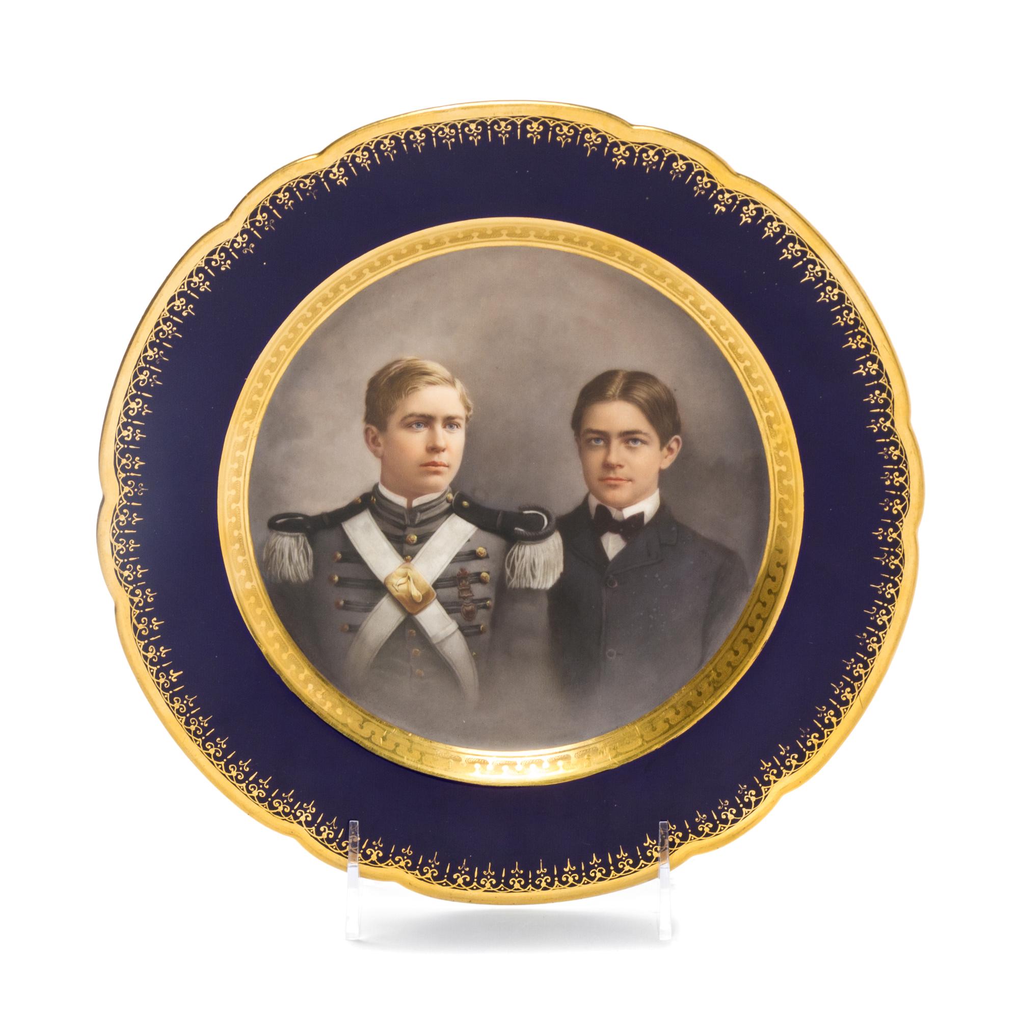 A Bavarian Porcelain Cabinet Plate Diameter 9 3/4 inches. — FRANZ XAVER THALLMAIER, LATE 19TH/EARLY 20TH CENTURY