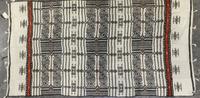 Two Mexican or South American Blankets 8 feet 6 inches x 4 feet 7 inches (largest). — 20TH CENTURY