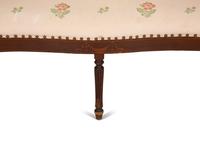 A Regency Style Inlaid Mahogany Settee