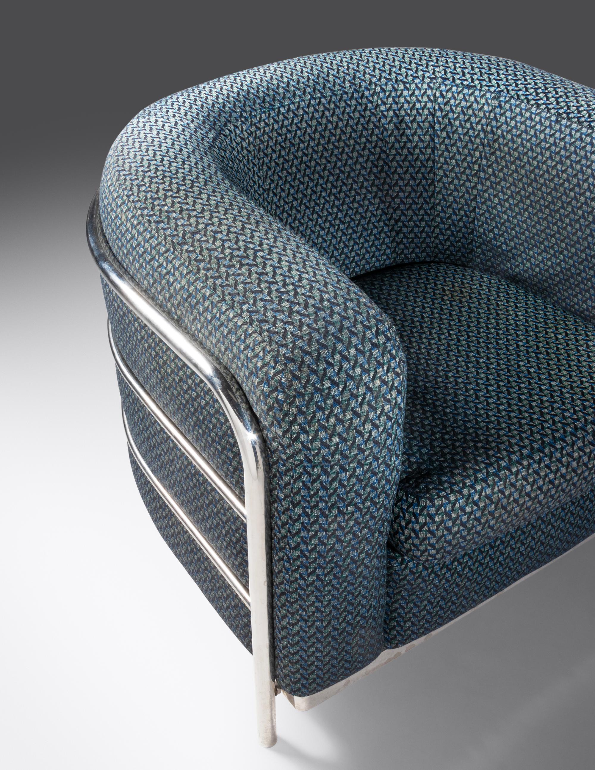 Pair of Onda Lounge Chairs Zanotta, Italy