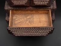 Four Tramp Art Boxes