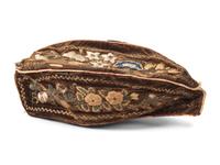 Huron Moose Hair Embroidered Glengarry Cap