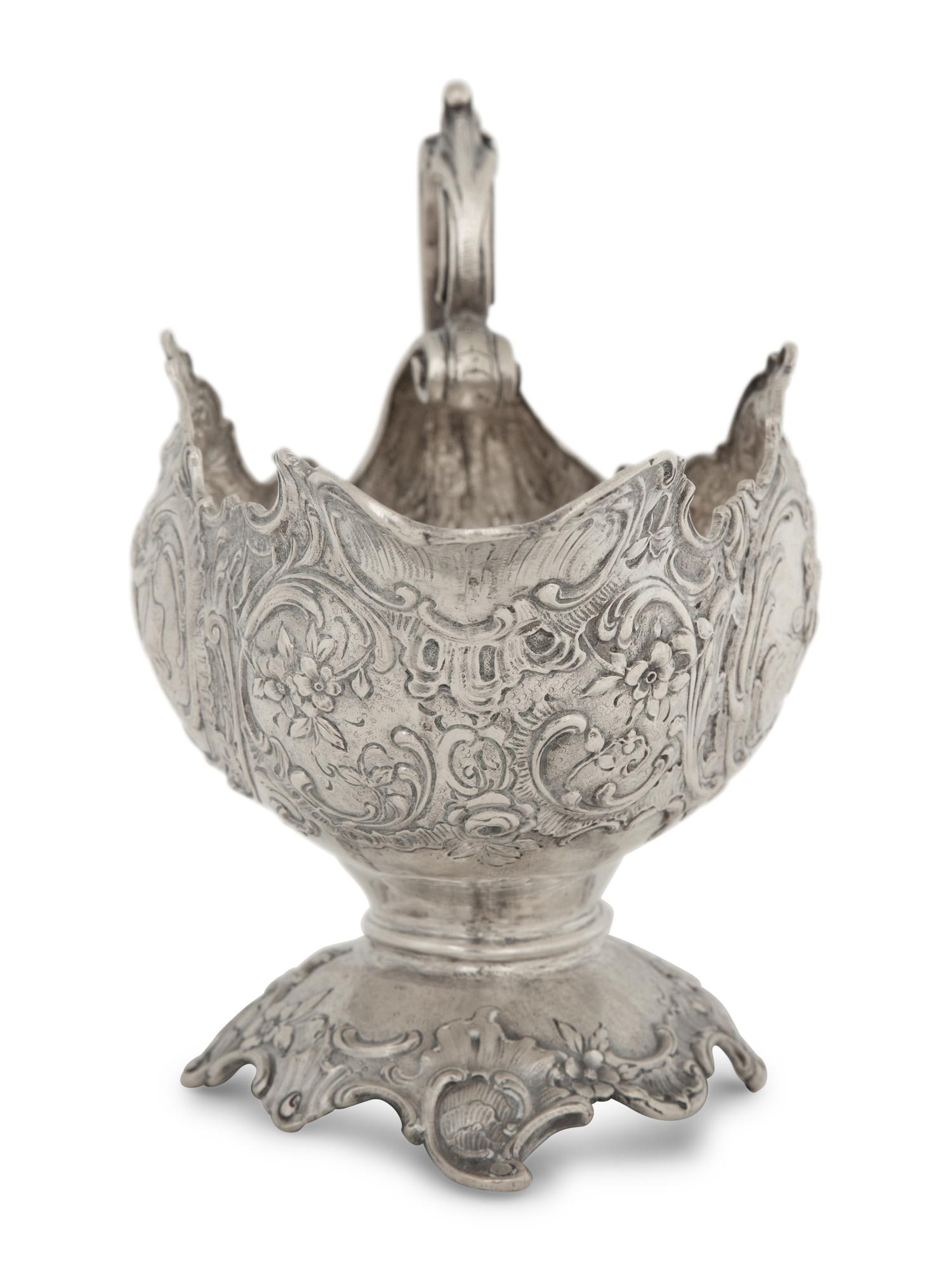 A German Silver Sauce Boat