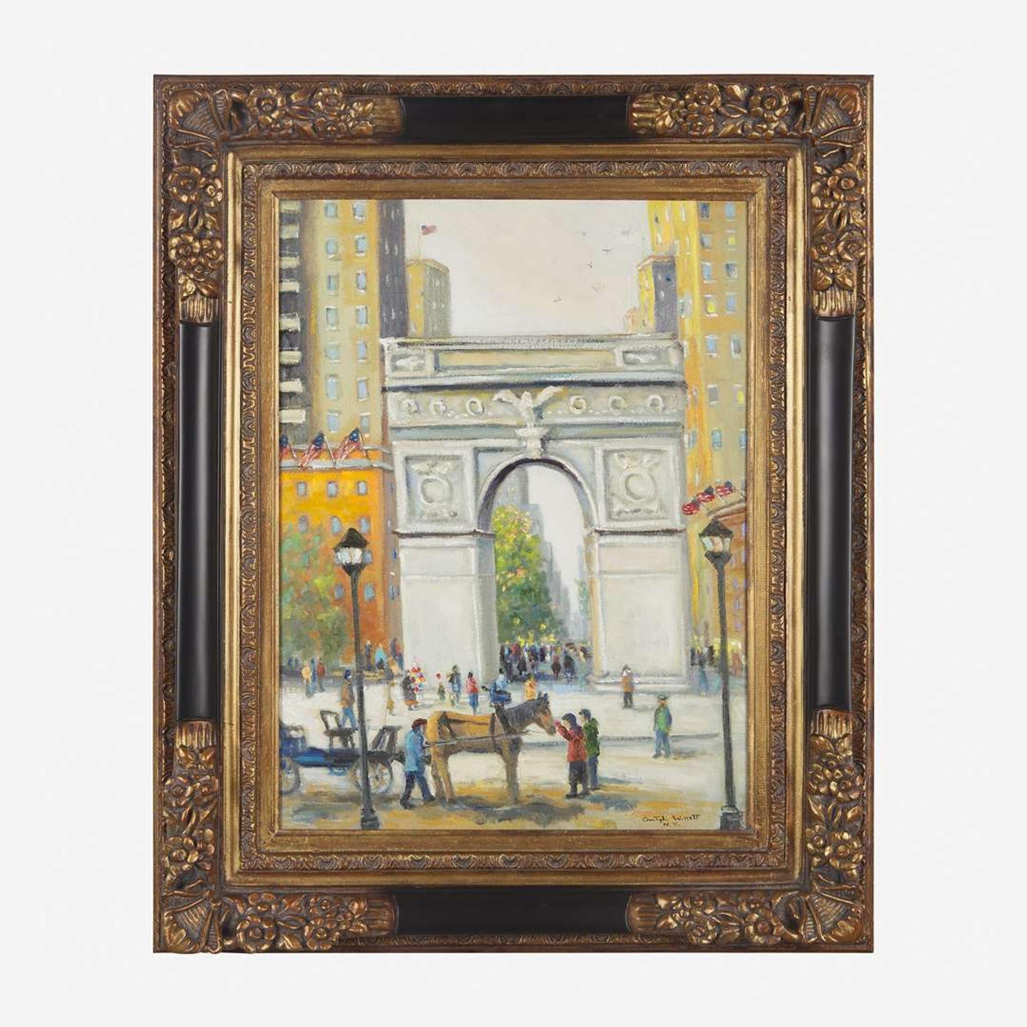 Christopher Willett (American, B. 1959) Washington Arch