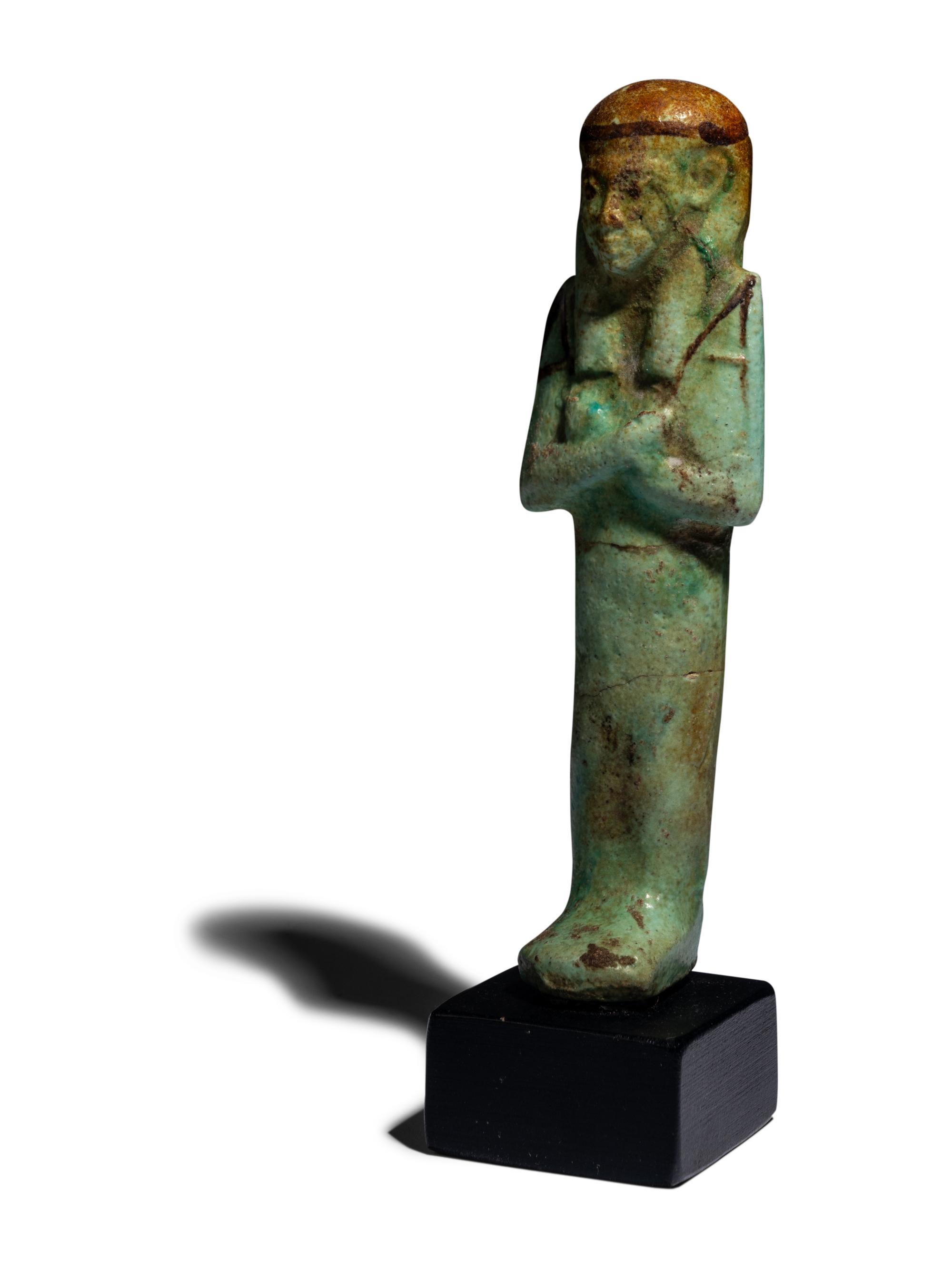 An Egyptian Faience Ushabti