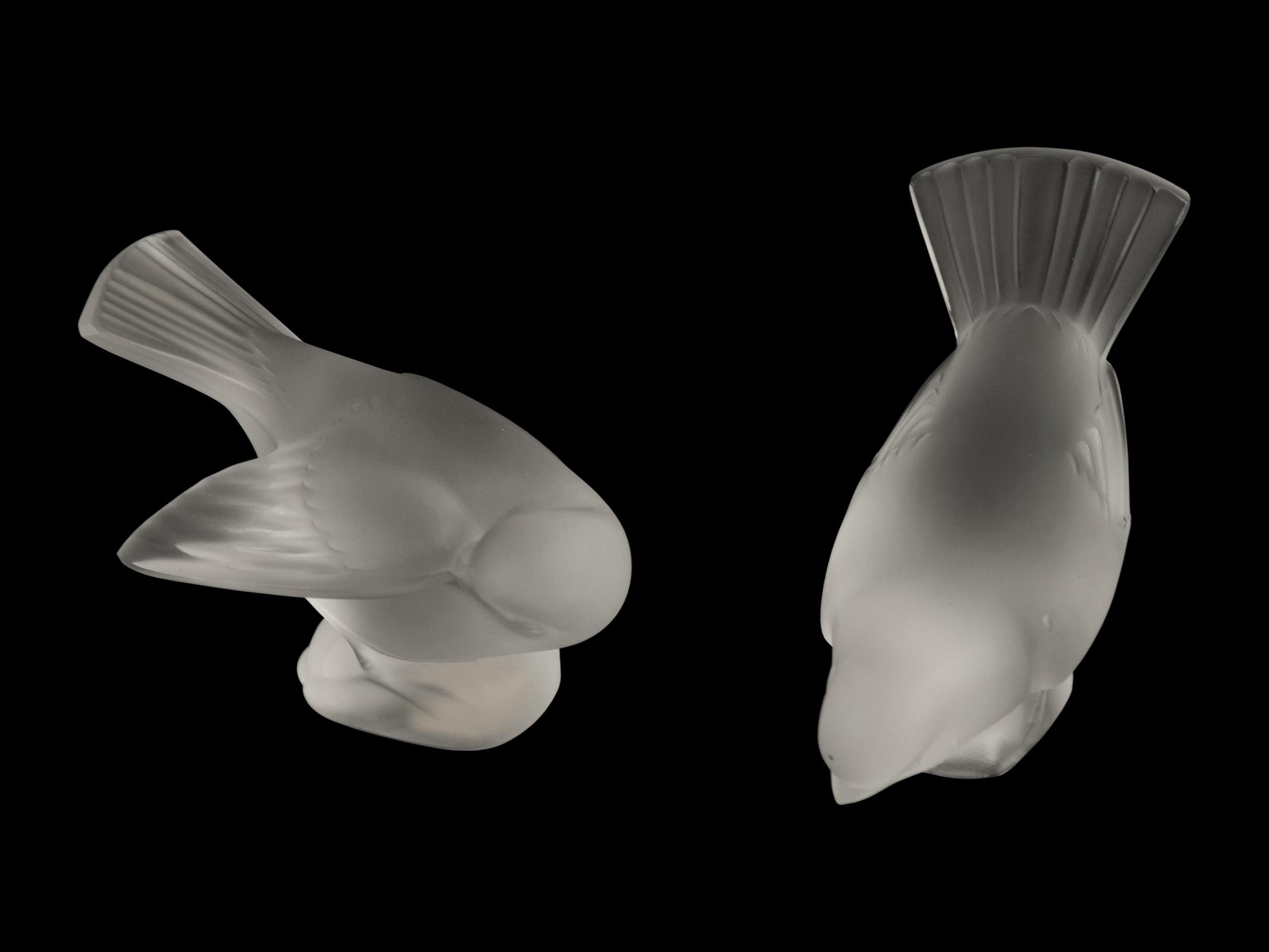 A Group of Lalique Table Articles