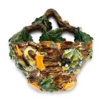 A Group of Five Majolica Wall Pieces — 19th/20th Century