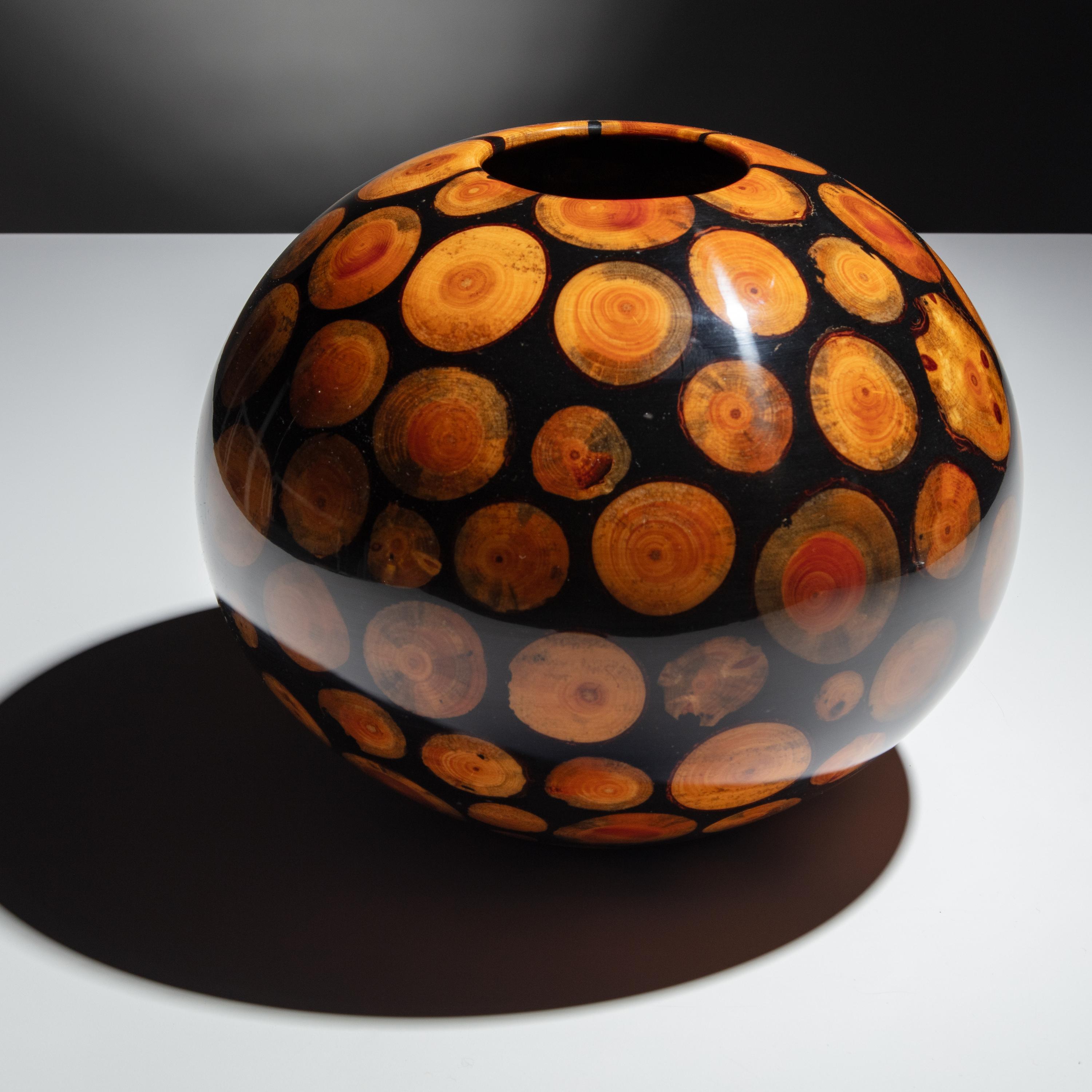 Philip Moulthrop (American, b. 1947) — White Pine Mosaic Globe