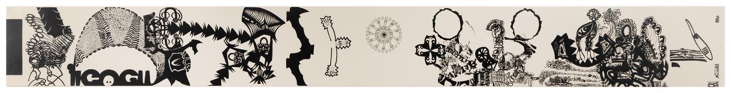 Öyvind Fahlström (Swedish, 1928-1976) — Opera , 1968