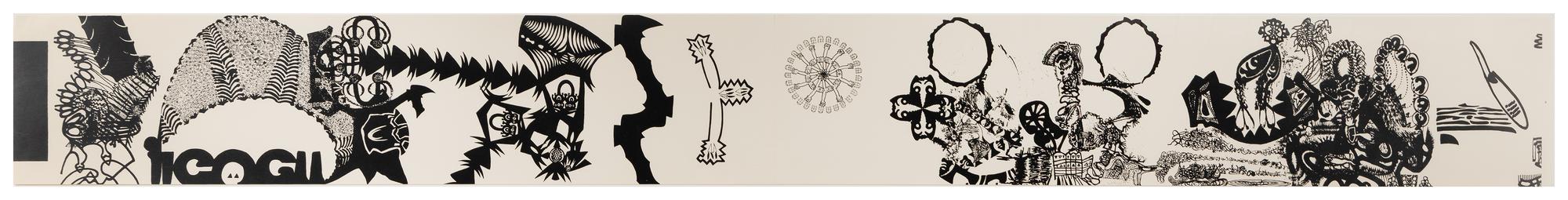 Öyvind Fahlström (Swedish, 1928-1976) — Opera , 1968