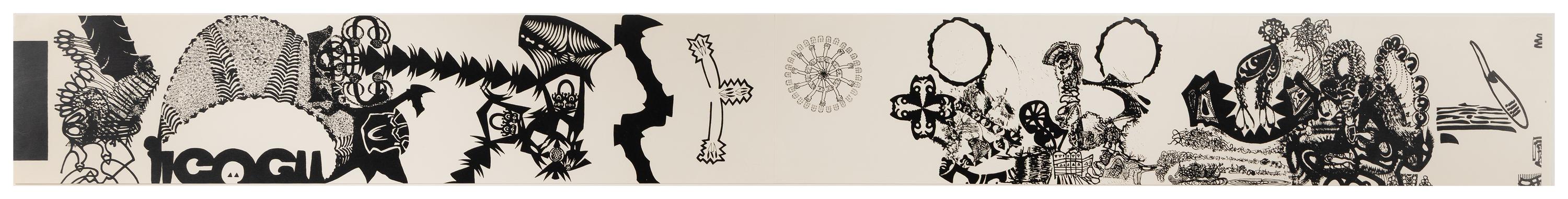 Öyvind Fahlström (Swedish, 1928-1976) — Opera , 1968