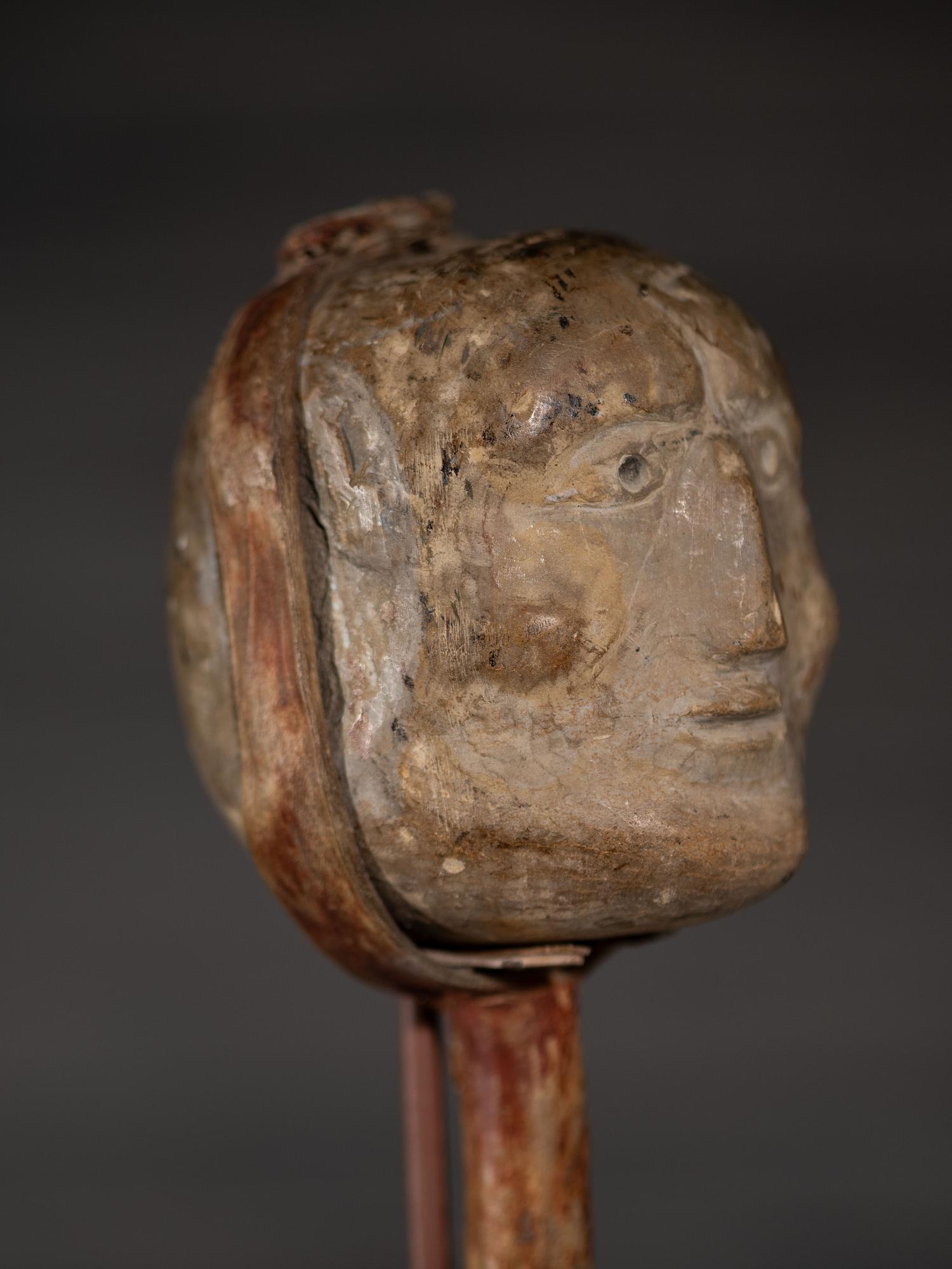 Plains Effigy Stone Club